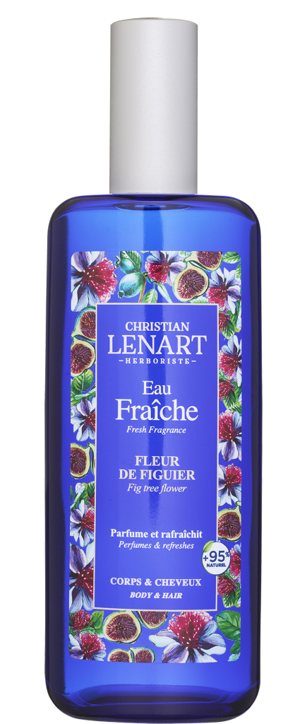Bouteille Eau Fraîche Fleur de figuier Christian Lénart