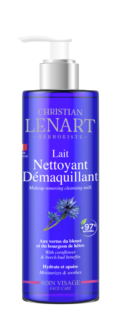 Bouteille Lait nettoyant et démaquillant Christian Lénart