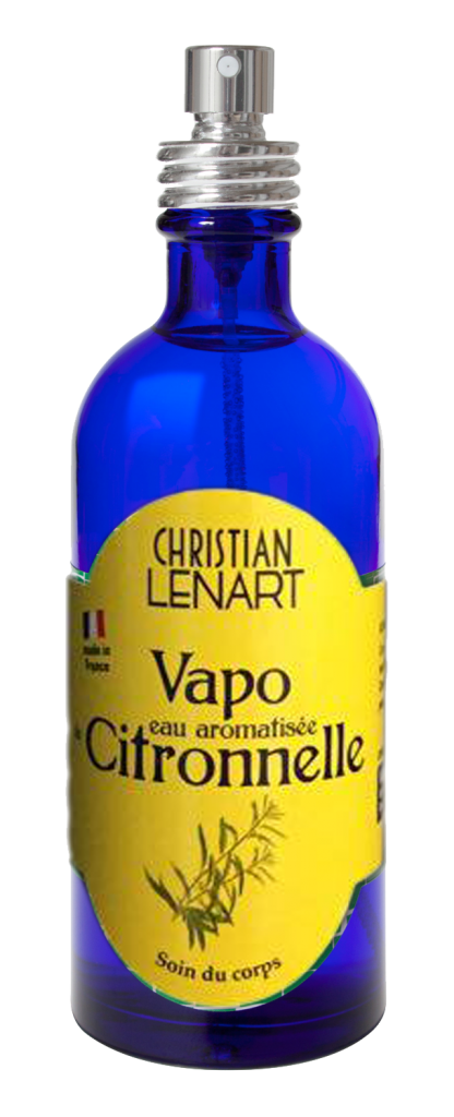 Bouteille Vapo Eau aromatisée Citronnelle 100ml Christian Lénart