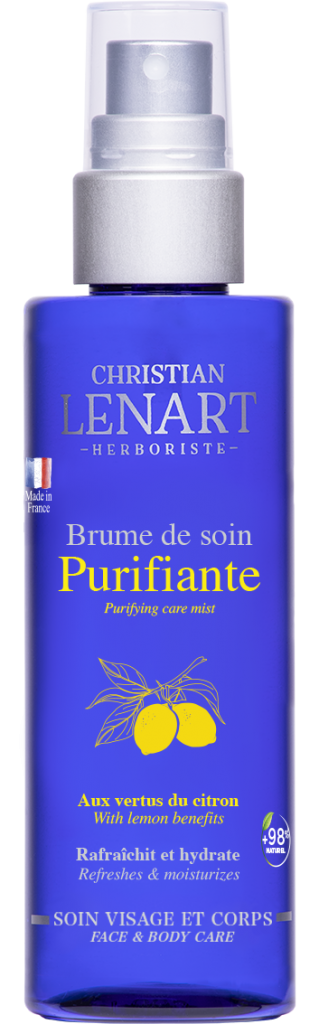 Bouteille Brume de soin Purifiante citron Christian Lénart