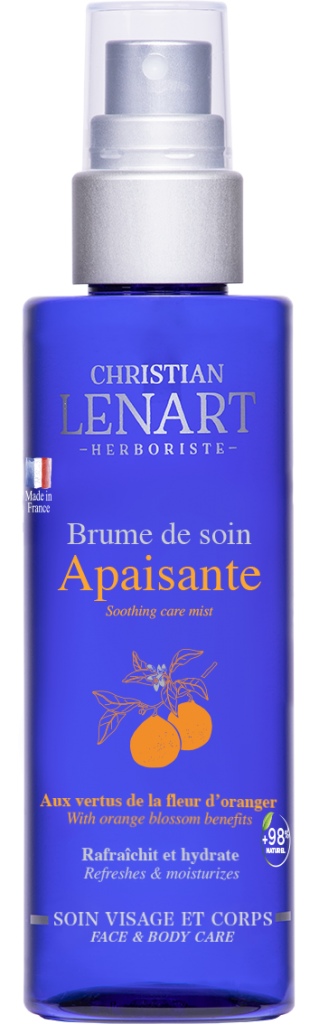 Bouteille Brume de soin Apaisante fleurs d'oranger Christian Lénart